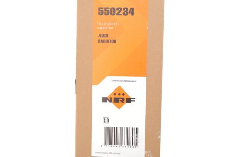 Радіатор інтеркулера nrf 550234