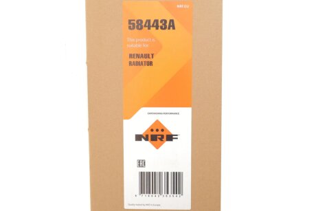Радіатор інтеркулера nrf 58443A