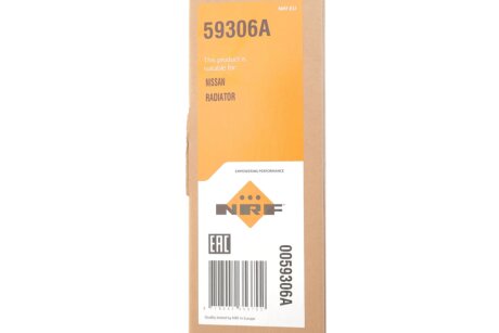 Радиатор интеркулера nrf 59306A