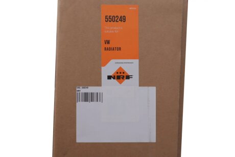 Радіатор інтеркулера nrf DSC550249