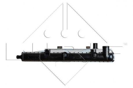 Радиатор охлаждения двигателя nrf 53531