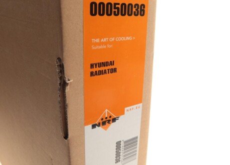 Радіатор охолодження двигуна nrf 50036