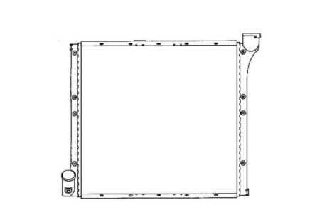 Радиатор охлаждения двигателя nrf 503001