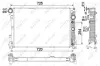 Радиатор охлаждения двигателя NRF 53968