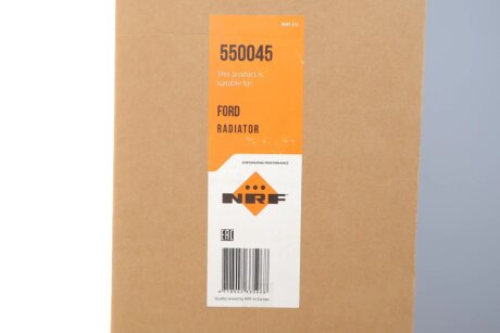 Радіатор охолодження двигуна nrf 550045