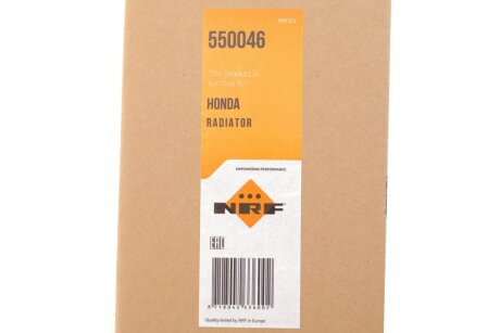 Радиатор охлаждения двигателя nrf 550046