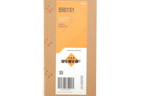 Радиатор охлаждения двигателя nrf 550151
