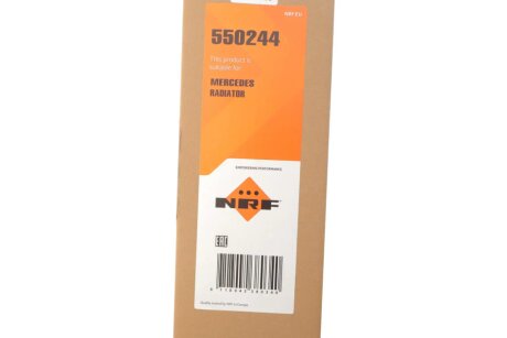 Радіатор охолодження двигуна nrf 550244