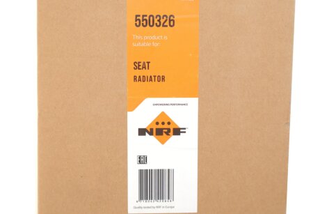 Радиатор охлаждения двигателя nrf 550326