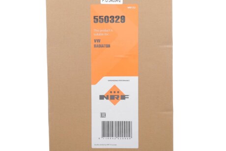Радиатор охлаждения двигателя nrf 550329