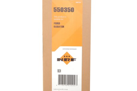 Радиатор охлаждения двигателя nrf 550350