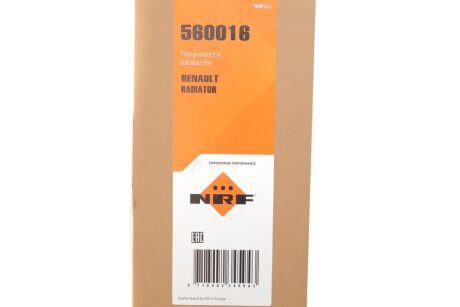 Радіатор охолодження двигуна nrf 560016