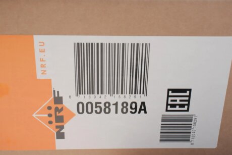 Радиатор охлаждения двигателя nrf 58189A