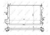 Радіатор охолодження двигуна nrf 58204