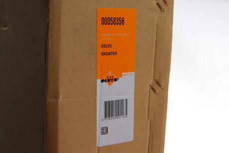 Радиатор охлаждения двигателя nrf 58356