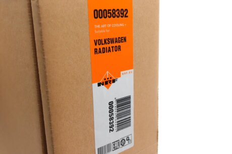 Радіатор охолодження двигуна nrf 58392