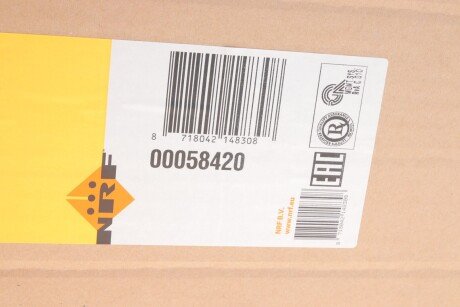 Радиатор охлаждения двигателя nrf 58420