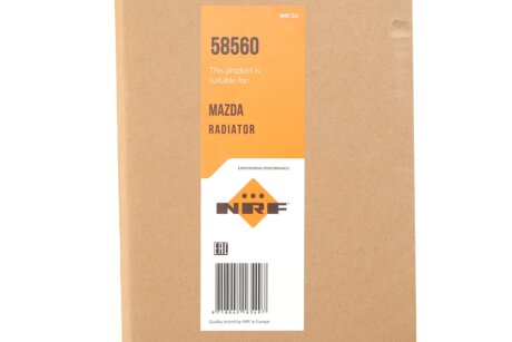 Радиатор охлаждения двигателя nrf 58560