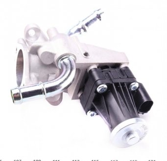 Радіатор охолодження відпрацьований газів (EGR) FORD TRANSIT 2.2/2.4/3.2D 2006-> nrf 48317