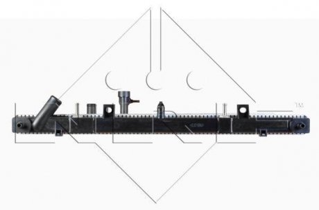 Радиатор охлаждения двигателя nrf 50147