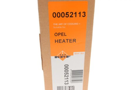 Радиатор печки (отопителя) nrf 52113