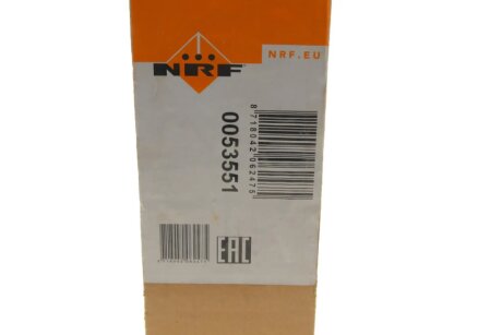 Радіатор пічки (опалювача) nrf 53551