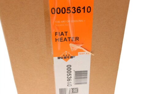Радиатор печки (отопителя) nrf 53610