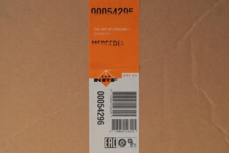 Радиатор печки (отопителя) nrf 54296