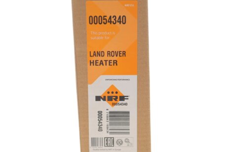 Радиатор печки (отопителя) nrf 54340