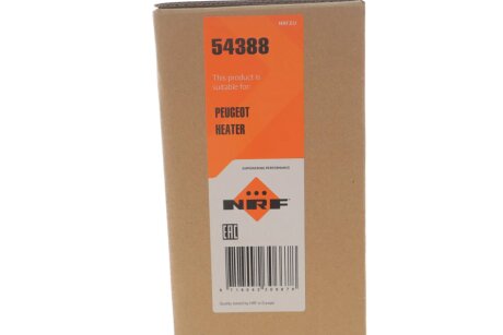 Радіатор пічки (опалювача) nrf 54388