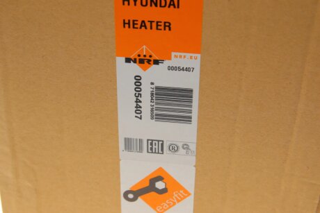 Радиатор печки (отопителя) nrf 54407