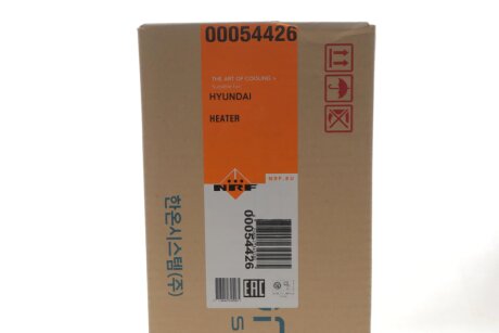 Радиатор печки (отопителя) nrf 54426