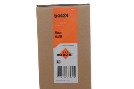 Радиатор печки (отопителя) nrf 54434