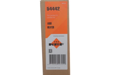Радиатор печки (отопителя) nrf 54442