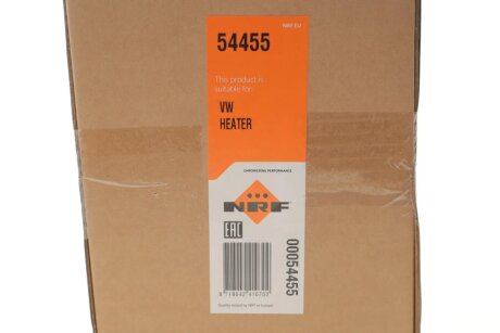 Радіатор пічки (опалювача) nrf 54455