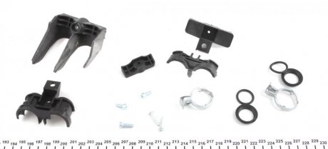 Радиатор печки (отопителя) nrf 54208