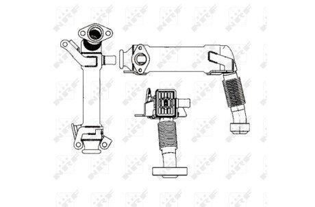 Рециркуляція відпрацьов. газів nrf 48001