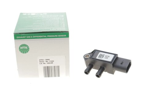 Датчик тиску ВГ (EPD3-D006) AUDI/SEAT/SKODA/VW A4/Leon/Octavia/Caddy ""1,6-2,0 ""08>> ntk 77286