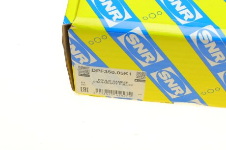 Шків(з болтом) паса поліклинового з демфером Land Rover Freelander 2.0d ntn snr DPF35005K1