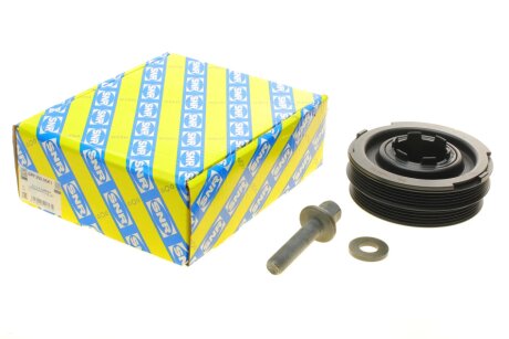 Шків(з болтом) паса поліклинового з демфером Land Rover Freelander 2.0d ntn snr DPF35005K1