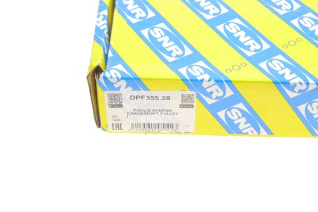 Шкив коленвала, 2.0dCi 06- (7 дорожек) ntn snr DPF35528