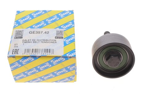 Ролик паразитний паса ГРМ AUDI A1, A3 SEAT LEON VW GOLF VI, POLO 1.2/1.4 04.12- ntn snr GE35742