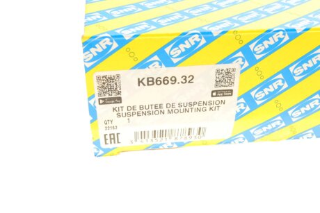 Опора амортизаційної стійки ntn snr KB66932