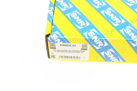 Опора амортизатора (к-кт), AUDI Auris 1.33-1.8 07-12 ntn snr KB66935