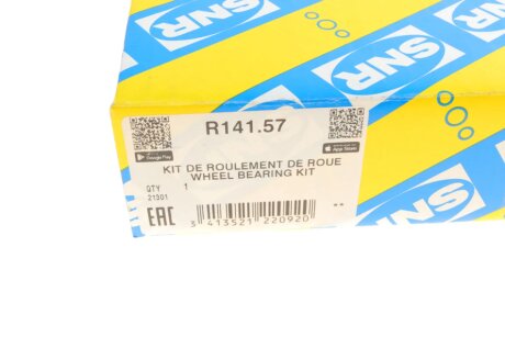 Пiдшипник ступицi колеса ntn snr R14157