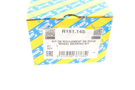 Подшипник ступицы ntn snr R15114S