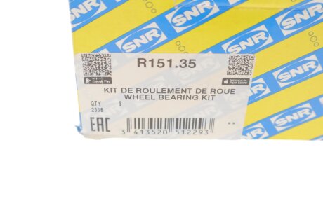 Подшипник ступицы роликовый ntn snr R15135