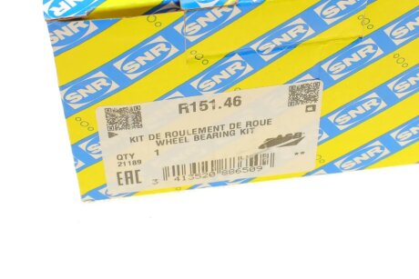 Пiдшипник ступицi колеса ntn snr R15146