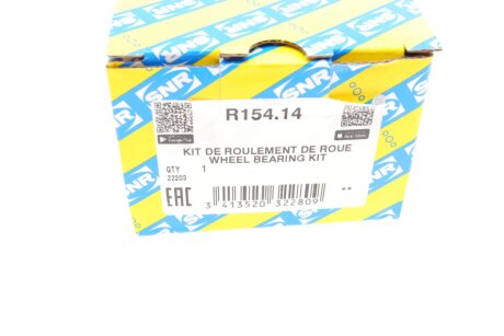 Пiдшипник ступицi колеса ntn snr R15414