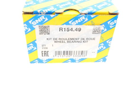 Пiдшипник ступицi колеса ntn snr R15449